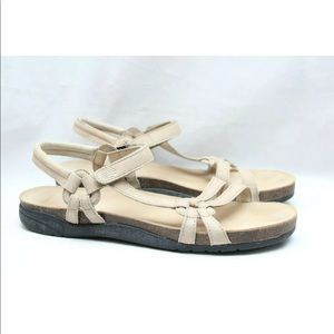 Teva cream ventura cork sandals